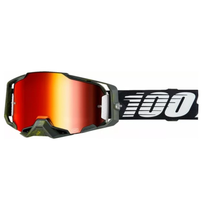 Okuliare 100% ARMEGA SOLEDAD red