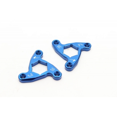 Hviezdicové ovládanie predpätia  pružín vidlice 4RACING GFS19 modrá