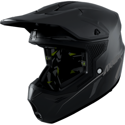 Motokrosová helma AXXIS WOLF ABS solid BLACK MATT