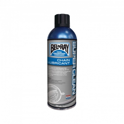 Sprej na reťaz Bel-Ray SUPERCLEAN CHAIN LUBRICANT (175 ml sprej)