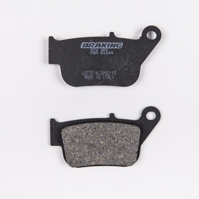 Brzdové doštičky Braking 972SM1 zadné