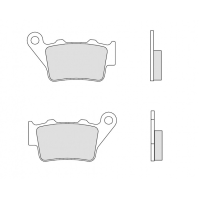 Brzdové obloženie BREMBO 07BB02SX