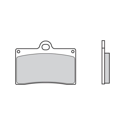 Brzdové obloženie BREMBO 07BB15SA