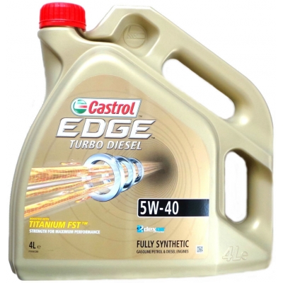 Olej Castrol EDGE Turbo Diesel 5W40 4L