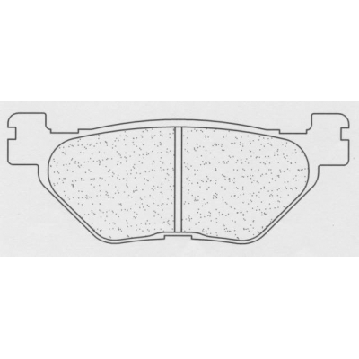Brzdové obloženie CL BRAKES 1084 RX3