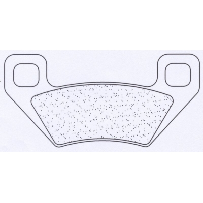 Brzdové obloženie CL BRAKES 1171 X59 (X55)