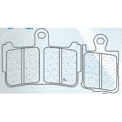 Brzdové obloženie CL BRAKES 1216 XBK5 (4 ks v sade