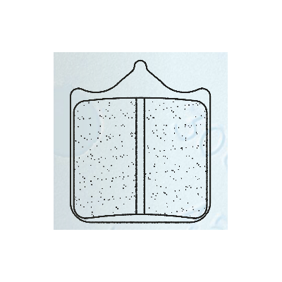 Brzdové obloženie CL BRAKES 1207 C60 (C59) (4 ks v sade