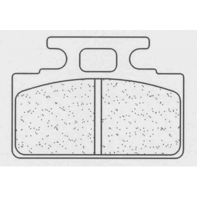 Brzdové obloženie CL BRAKES 2287 RX3