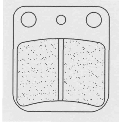 Brzdové obloženie CL BRAKES 2408 MX10 (XC7)