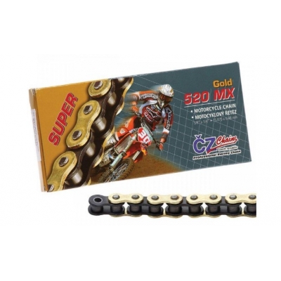 Reťaz ČZ MX520 116čl. zlatá