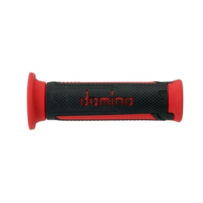 Rukoväte/ gripy Domino červeno-čierne 120mm