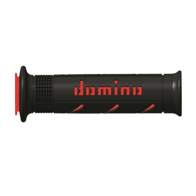 Rukoväte/ gripy Domino čierno-červené 125mm