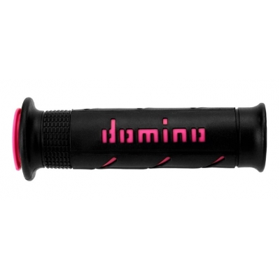 Rukoväte/ gripy Domino čierno-ružové 125mm