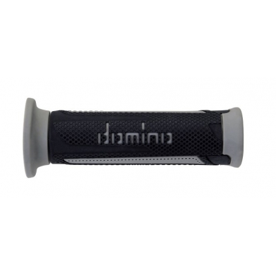 Rukoväte/ gripy Domino čiernosivé 120mm