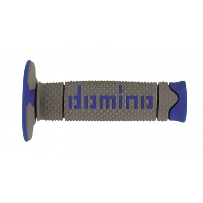 Rukoväte/ gripy Domino OFFROAD, sivo-modré, 120mm