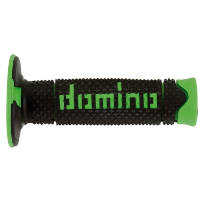 Rukoväte/ gripy Domino OFFROAD, čierno-zelené, 120mm