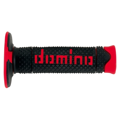 Rukoväte/ gripy Domino OFFROAD, čierno-červené ,120mm