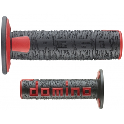 Rukoväte/ gripy Domino OFFROAD, čierno-červené ,120mm