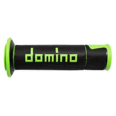 Rukoväte/ gripy Domino ROAD, čierno-zelené, 120mm/125mm