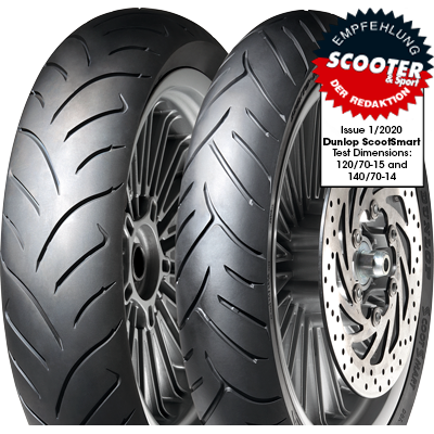 Pneumatika DUNLOP 120/80-16 60P TL SCOOTSMART