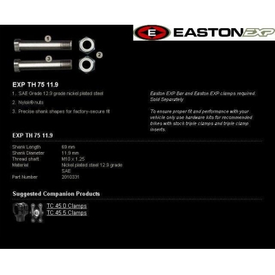 Montážna sada riaditiek EASTON EXP EXP TH 75 11.9