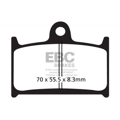 Brzdové obloženie EBC FA236
