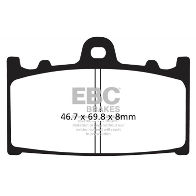 Brzdové obloženie EBC FA158