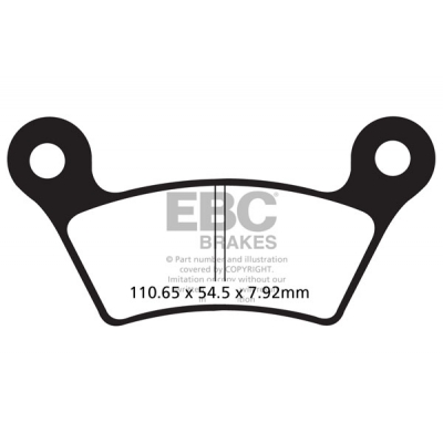 Brzdové obloženie EBC FA473