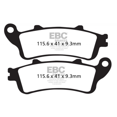Brzdové obloženie EBC FA281HH