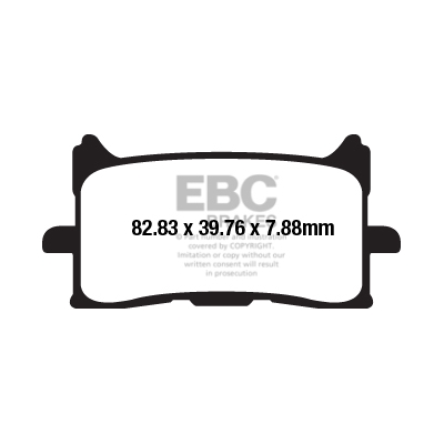 Brzdové obloženie EBC FA679HH