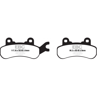 Brzdové obloženie EBC FA682TT