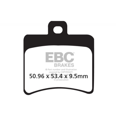 Brzdové obloženie EBC SFAC298