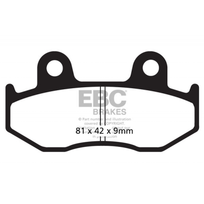 Brzdové obloženie EBC SFAC323