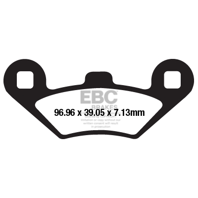 Brzdové obloženie EBC SFAC650