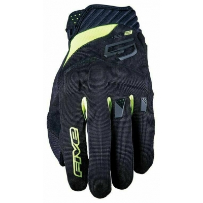 Rukavice FIVE RS3 EVO Black / Neon Yellow