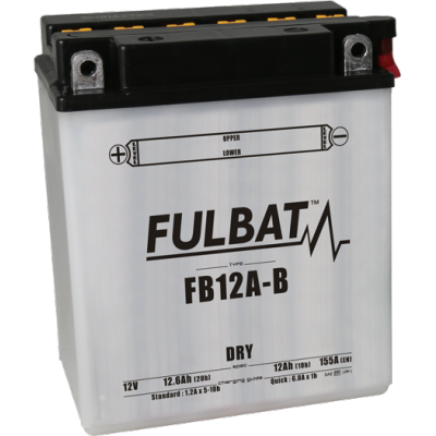 Konvenčný akumulátor ( s kyselinou) FULBAT FB12A-B  (YB12A-B) Vrátane balenia kyseliny