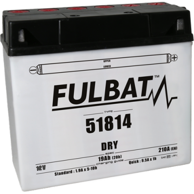 Konvenčný akumulátor ( s kyselinou) FULBAT 51814 Vrátane balenia kyseliny