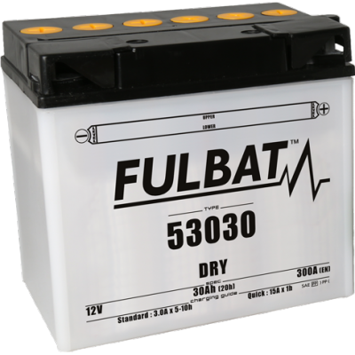 Konvenčný akumulátor ( s kyselinou) FULBAT 53030 Vrátane balenia kyseliny