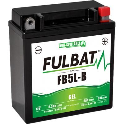 Gelový akumulátor FULBAT FB5L-B GEL (YB5L-B GEL)