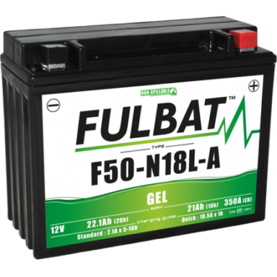 Gelový akumulátor FULBAT F50-N18L-A GEL (12N18-3A) (Y50-N18L-A GEL)