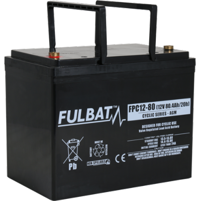 AGM batérie FULBAT FPC12-80 (T6)
