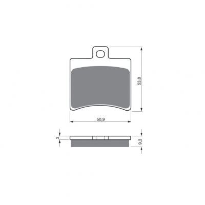 Brzdové obloženie GOLDFREN 150 AD