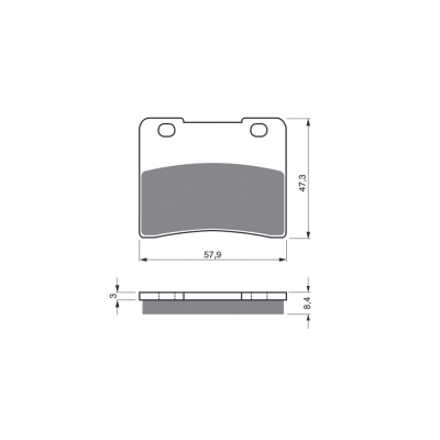 Brzdové obloženie GOLDFREN 172 AD