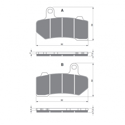Brzdové obloženie GOLDFREN 271 S3