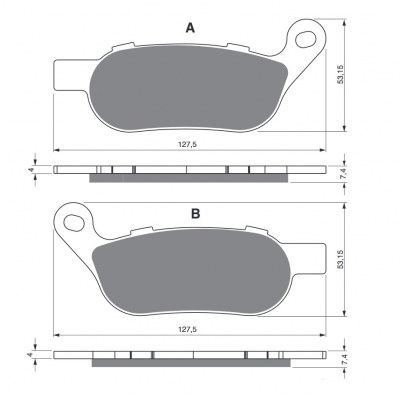 Brzdové obloženie GOLDFREN 273 AD