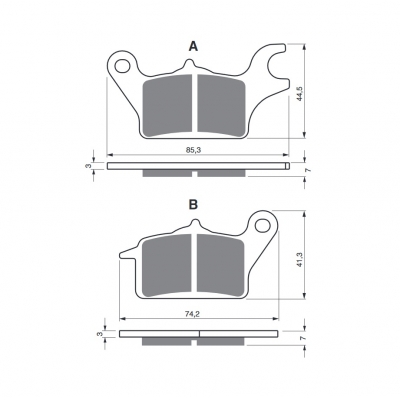 Brzdové obloženie GOLDFREN 336 AD