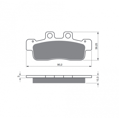 Brzdové obloženie GOLDFREN 363 S3