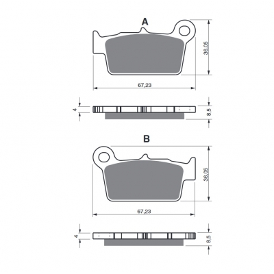 Brzdové obloženie GOLDFREN 346 AD