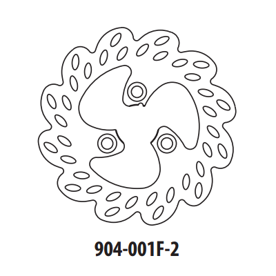 Brzdový kotúč GOLDFREN 904-001F-2 predné 220 mm